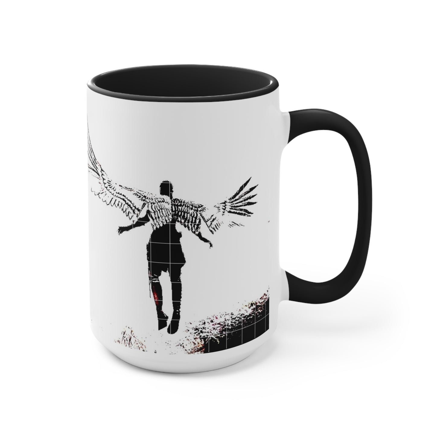 I'm flying ADM mug, - 15oz Black