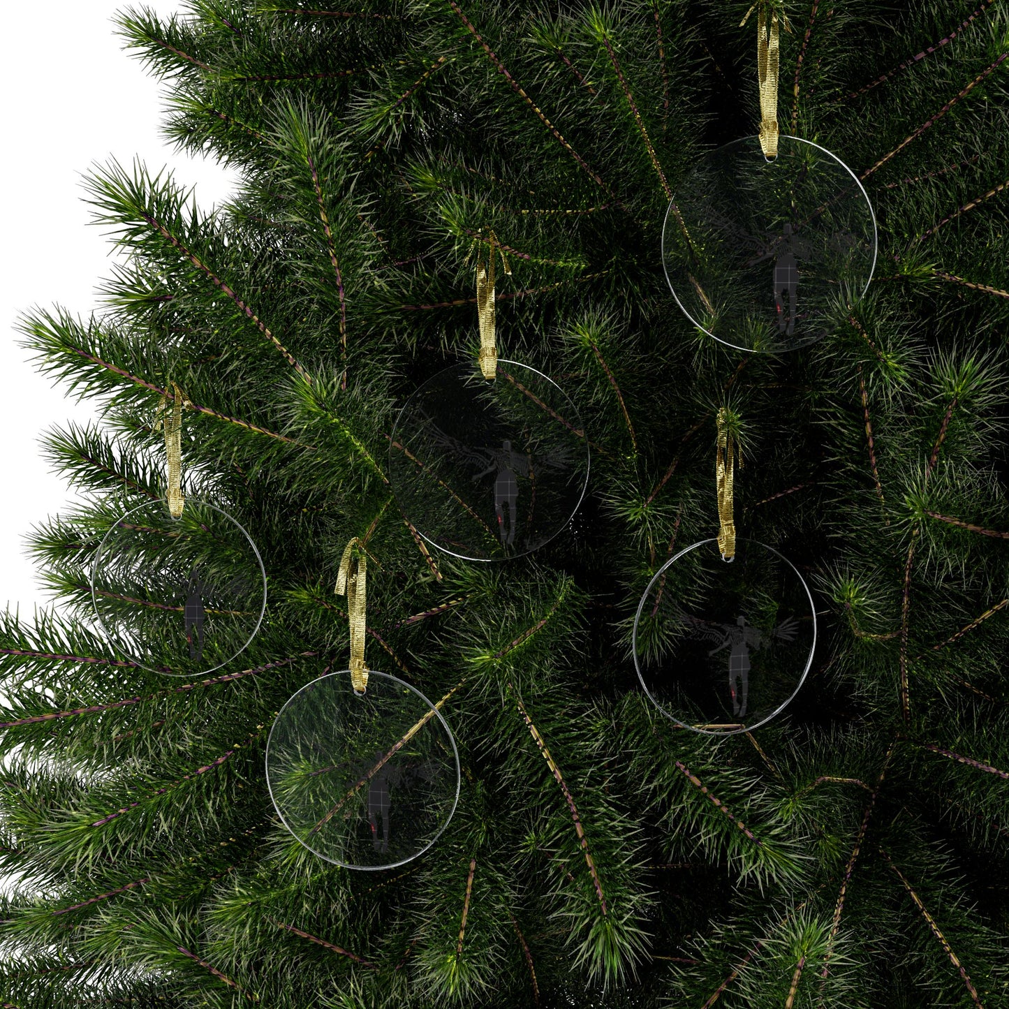 Clear Acrylic Ornaments