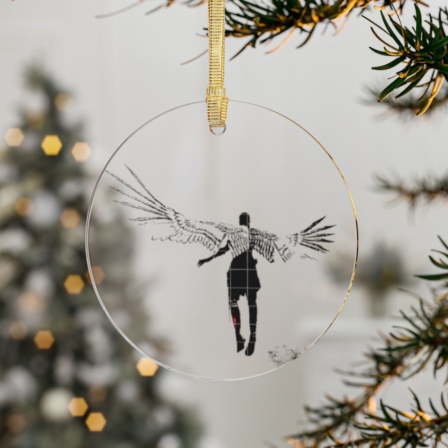 Clear Acrylic Ornaments