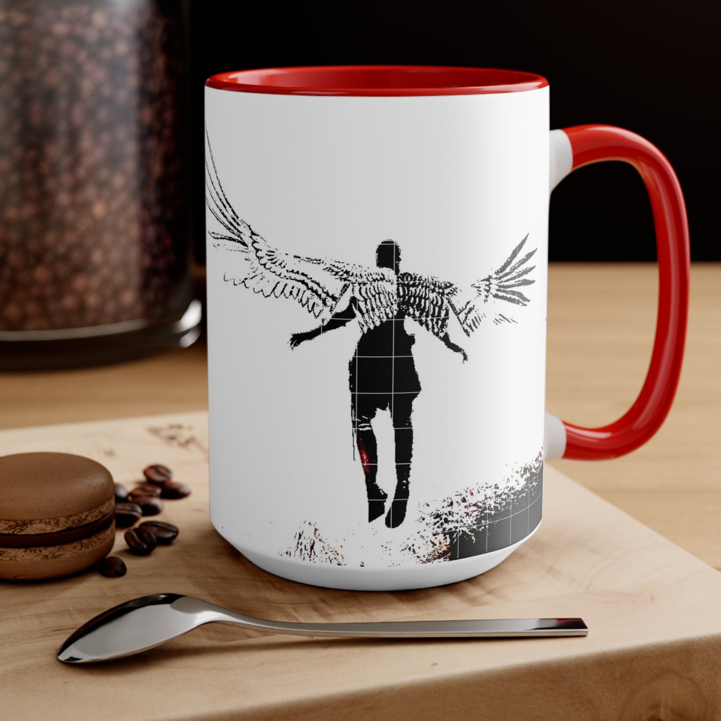 I'm flying ADM Mug - 15oz Red